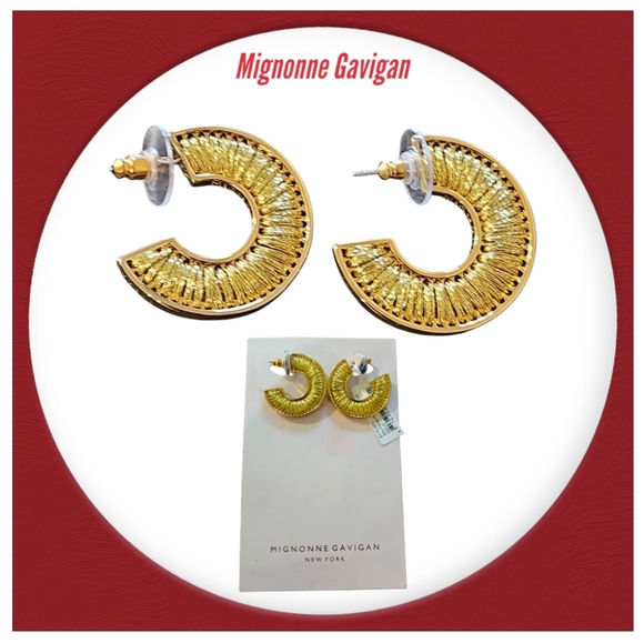 Mignonne Gavigan Jewelry - Mignonne Gavigan Mini Fiona Gold Hoops Earrings